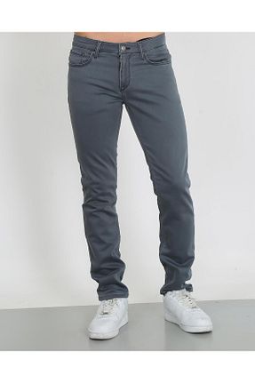 شلوار جین طوسی مردانه پاچه تنگ Twister Jeans - کد 865262644