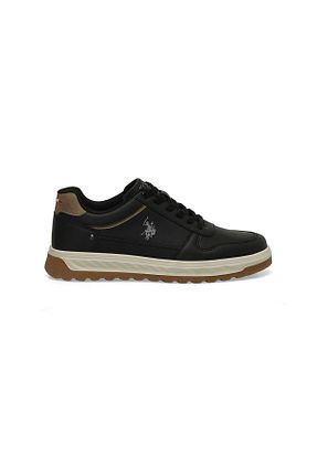 کفش اسنیکر مشکی مردانه بند دار U.S. Polo Assn. - کد 843657391