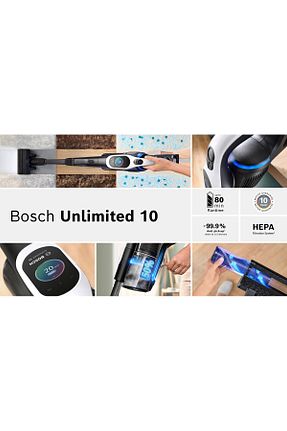 جاروبرقی عمودی مشکی 2 سال Bosch - کد 865256225