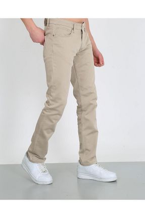شلوار جین قهوه ای مردانه پاچه ساده Twister Jeans - کد 865262606