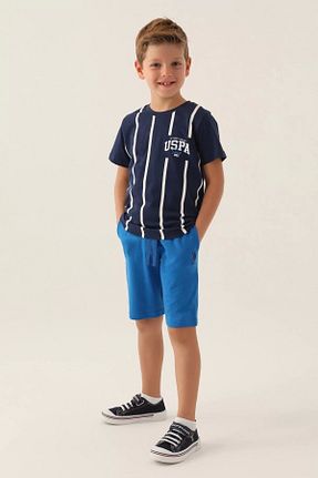 ست بالاتنه و پائین تنه سرمه ای بچه گانه بافتنی U.S. Polo Assn. - کد 804773937