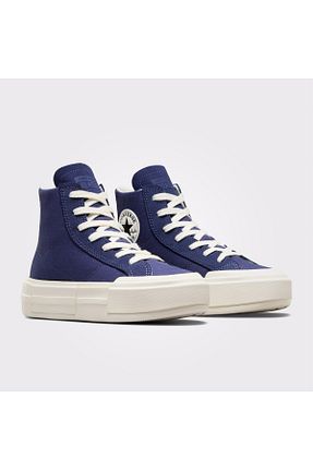 کفش اسنیکر سرمه ای زنانه بند دار Converse - کد 865384311