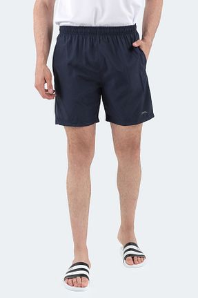 شلوارک ساحلی سرمه ای مردانه پلی استر Slazenger - کد 865392205
