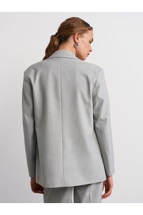 کت طوسی زنانه رگولار Dilvin - کد 865287399