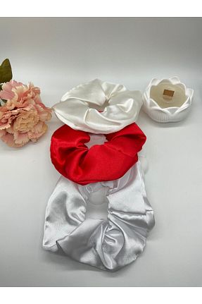 گیره سر سفید زنانه ساتن Reyna - کد 865297453