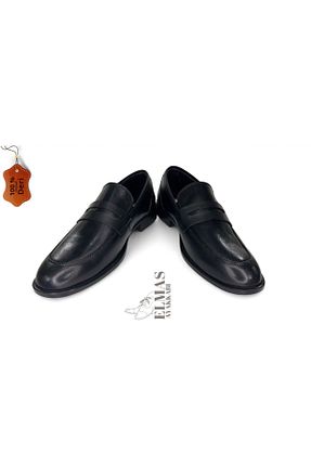 کفش کژوال مشکی مردانه چرم خالص desato - کد 865313169