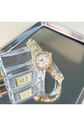 ساعت مچی طلائی زنانه 39 میلی متر TAKİŞKO - کد 865314080