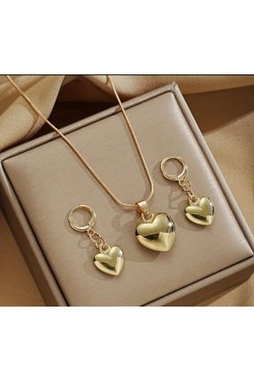 گردنبند جواهر طلائی زنانه Butik - کد 865312633
