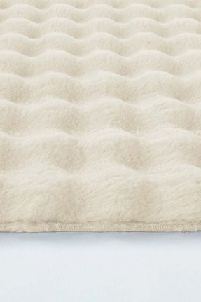فرش بژ زیره ضد لغزش Raschel Carpet - کد 864018959