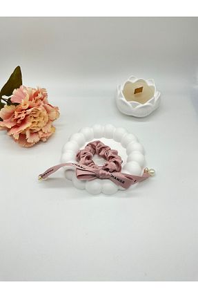 گیره سر صورتی زنانه ساتن Reyna - کد 865309305