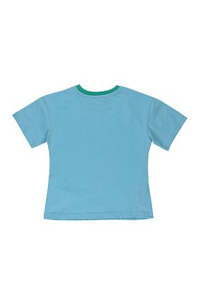 تیشرت آبی بچه گانه رگولار Panço - کد 659937452
