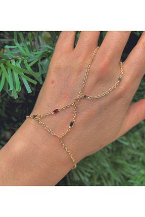 شاهمران جواهر طلائی زنانه پوشش لاکی MOD BASKI - کد 865401305