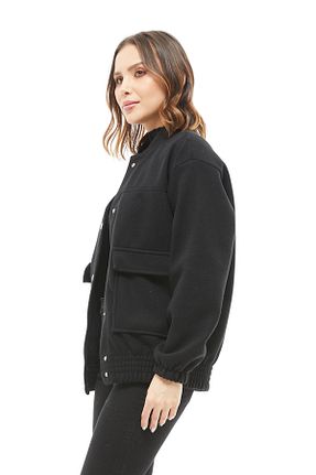 کت مشکی زنانه Bomber MODA - کد 865331535