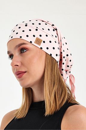 کلاه پشمی صورتی زنانه پنبه ای Butikgiz - کد 865333790