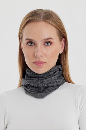 باندانا طوسی پنبه ای Butikgiz - کد 865340203