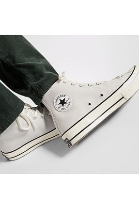 کفش اسنیکر طوسی زنانه بند دار Converse - کد 865339695