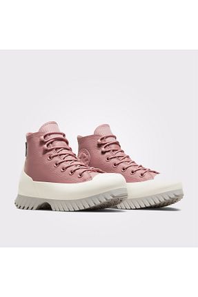 کفش اسنیکر صورتی زنانه بند دار Converse - کد 865412974