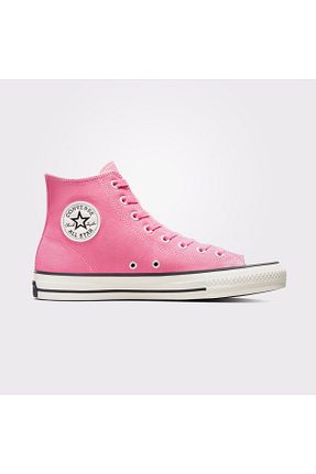 کفش اسنیکر صورتی زنانه بند دار Converse - کد 865345540