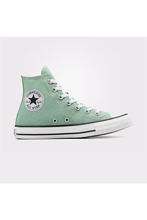 کفش اسنیکر سبز زنانه بند دار Converse - کد 865345479