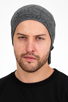 باندانا طوسی پنبه ای Butikgiz - کد 865350051