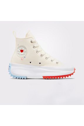 کفش اسنیکر بژ زنانه بند دار Converse - کد 865341363