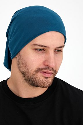 باندانا آبی پنبه ای Butikgiz - کد 865349685
