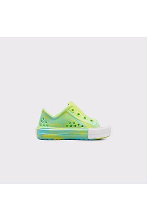 کفش اسنیکر سبز بچه گانه بند دار Converse - کد 865354236