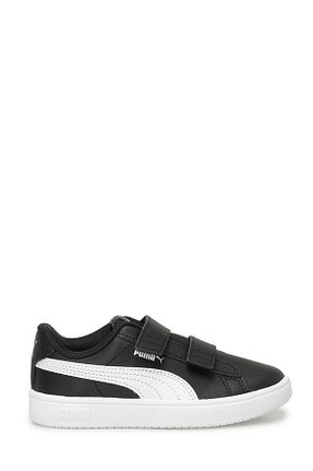 کفش اسنیکر مشکی بچه گانه چرم مصنوعی Puma - کد 865356425