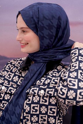 روسری سرمه ای شیفون m moon scarf - کد 849454957