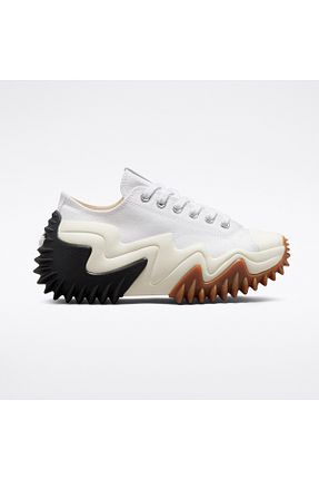 کفش اسنیکر سفید زنانه بند دار Converse - کد 865356450