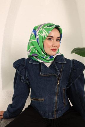 روسری رنگی İpek Tivil Silk Home - کد 766294794