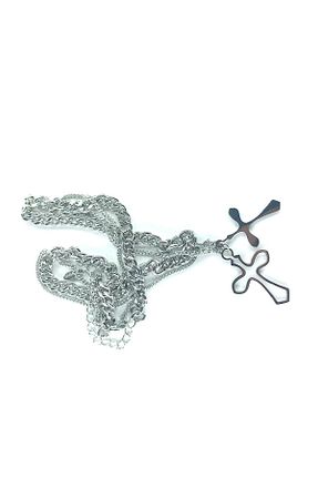 گردنبند استیل ( فولاد ) متالیک زنانه استیل (فولاد) Tedz Collection - کد 865417381