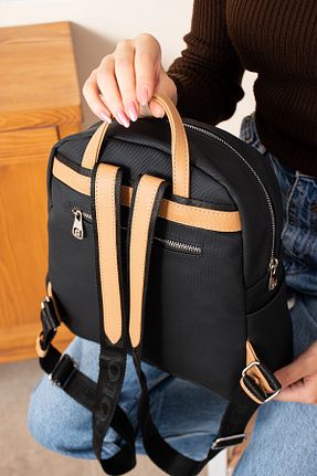 کوله پشتی مشکی زنانه سایز متوسط Just Polo - کد 865417882