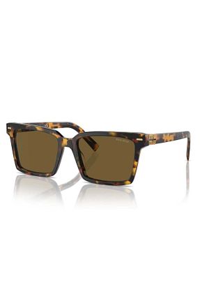 عینک آفتابی متالیک زنانه UV400 Miu Miu - کد 865427414