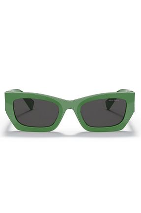 عینک آفتابی سبز زنانه UV400 Miu Miu - کد 865427152