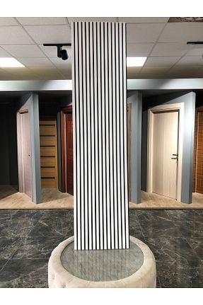 محصول دکوراسیون دیوار سفید چوب TKS Kapı - کد 838402640