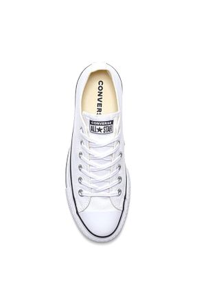 کفش اسنیکر سفید زنانه بند دار Converse - کد 3878205