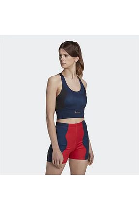 سوتین ورزشی سرمه ای زنانه پنبه ای adidas - کد 337754784