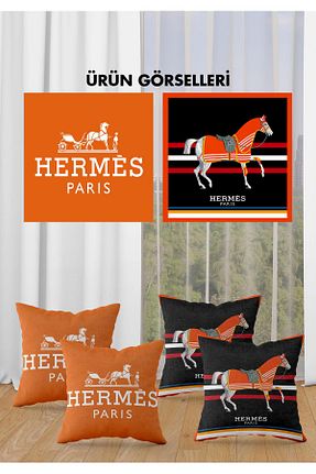 کوسن و روکش کوسن رنگی مخمل Doruklar Home Collection - کد 838699613