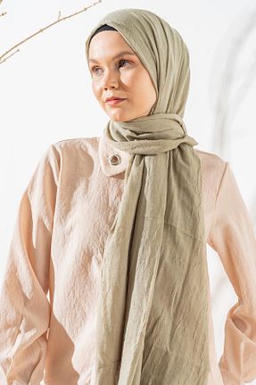 شال سبز زنانه پلی استر JAWEL - کد 865452644