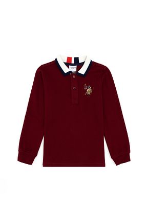 سوئیشرت قهوه ای بچه گانه ساده U.S. Polo Assn. - کد 865448130