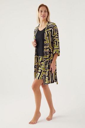 ست لباس راحتی سبز زنانه طرح دار Pierre Cardin - کد 811165643