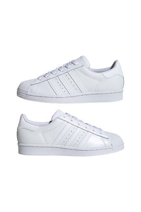 کفش پیاده روی سفید زنانه چرم اصل adidas - کد 752208193