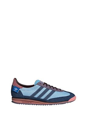 کفش پیاده روی آبی زنانه پارچه ای adidas - کد 863674363