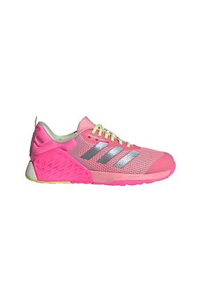 کفش اسنیکر صورتی زنانه بند دار adidas - کد 841570079