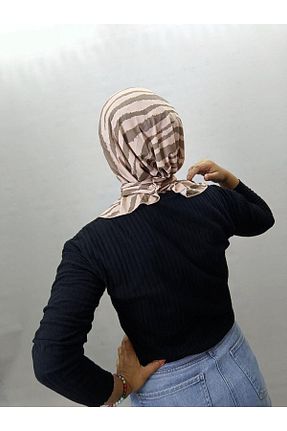 شال بژ زنانه پنبه پلی استر ALDAİR - کد 865458747