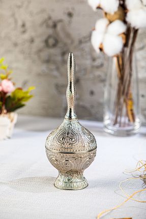 اجسام تزئینی و بیبلو طوسی فلزی Sena - کد 865456195