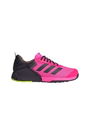 کفش اسنیکر صورتی زنانه بند دار adidas - کد 841570115