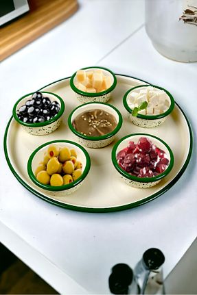 سرویس قهوه خوری سبز 6 نفره İnci Emaye - کد 865469071