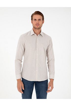 پیراهن سفید مردانه اسلیم فیت Pierre Cardin - کد 865464280